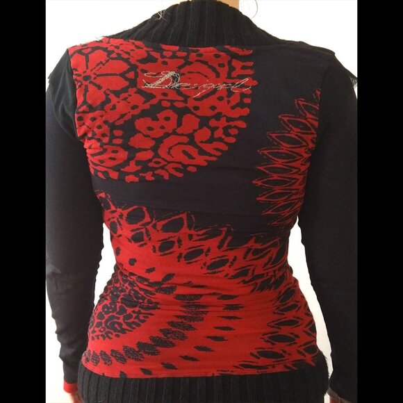 Desigual Sweater - Multicolour, Unique Details - Picture 4 of 11
